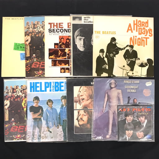 THE BEATLES ザ・ビートルズ A HaRd DAYS NiGhT 他 With the beatles 等 レコード 計10点 セット
